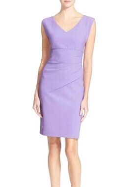 Diane Von Furstenberg Bevin Ruched Sheath Dress 4